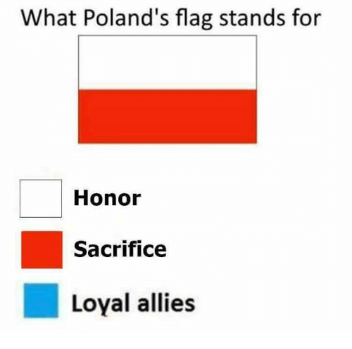 They're the same picture, polish people be like. What do the Polish flag colors represent? - Quora