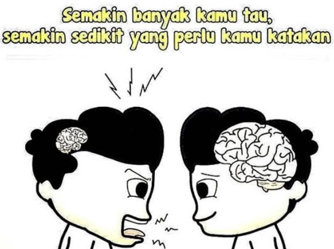 Mengapa saat pertama kali belajar sesuatu orang biasanya banyak bicara dan  sangat antusias, tapi lama kelamaan jadi tenang dan pendiam? - Quora