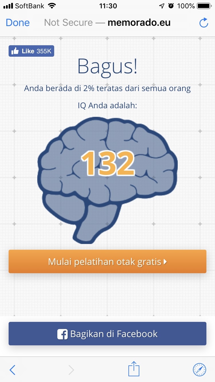 Berikut jawaban memorado tes iq lengkap semua pertanyaan serta . Berapa Hasil Test Iq Anda Yang Dilakukan Secara Online Di Memorado Eu Quora