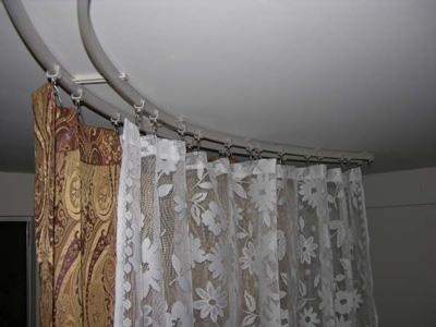 That meant i had to come up with a ceiling mounted solution. How to hang a curtain from the ceiling - Quora