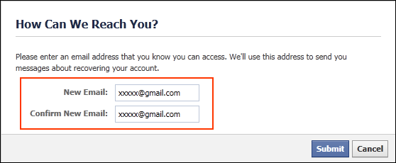 Enter your current password and tap next. I forgot my Facebook password. I don't remember the Gmail