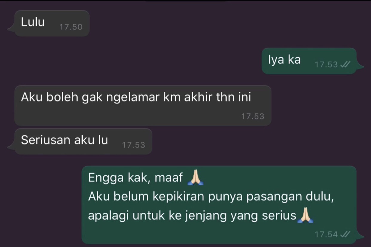 Bagaimana cara menolak cinta seseorang secara halus? - Quora