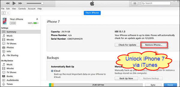 Bagaimana cara membuka kunci iPhone 7 yang dinonaktifkan - Quora