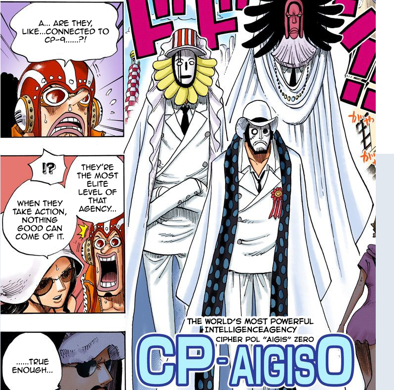 Seberapa kuat agen cipher pol (CP0) di One Piece? - Quora