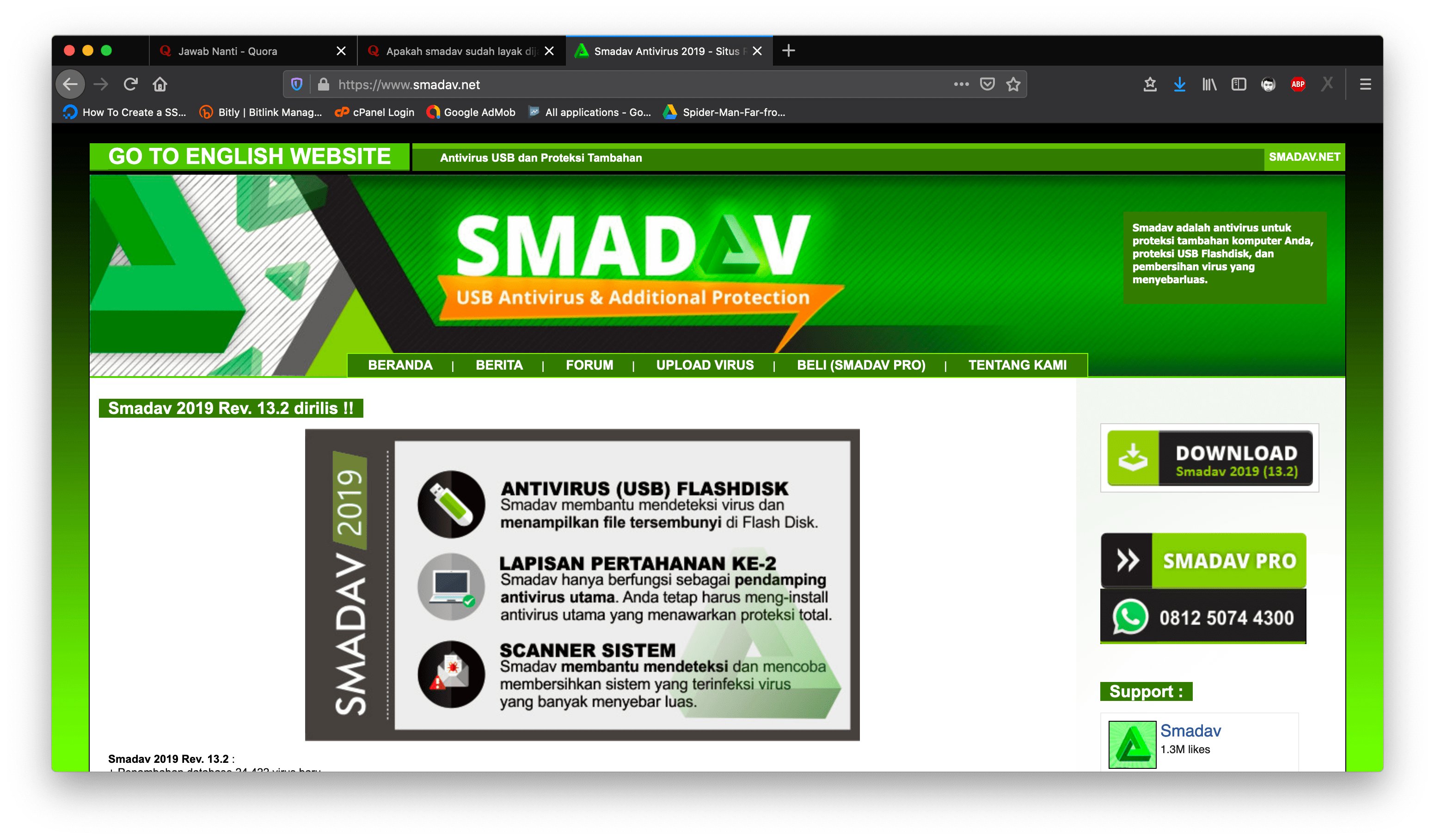 Apakah antivirus Smadav berguna untuk mencegah virus masuk ke komputer  secara efektif? - Quora