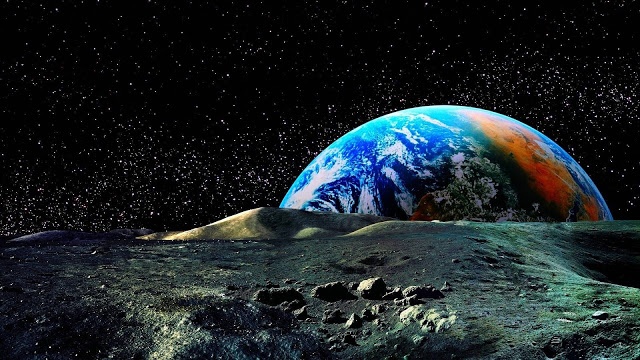 Seberapa besar Bumi melihatnya dari Bulan? - Quora