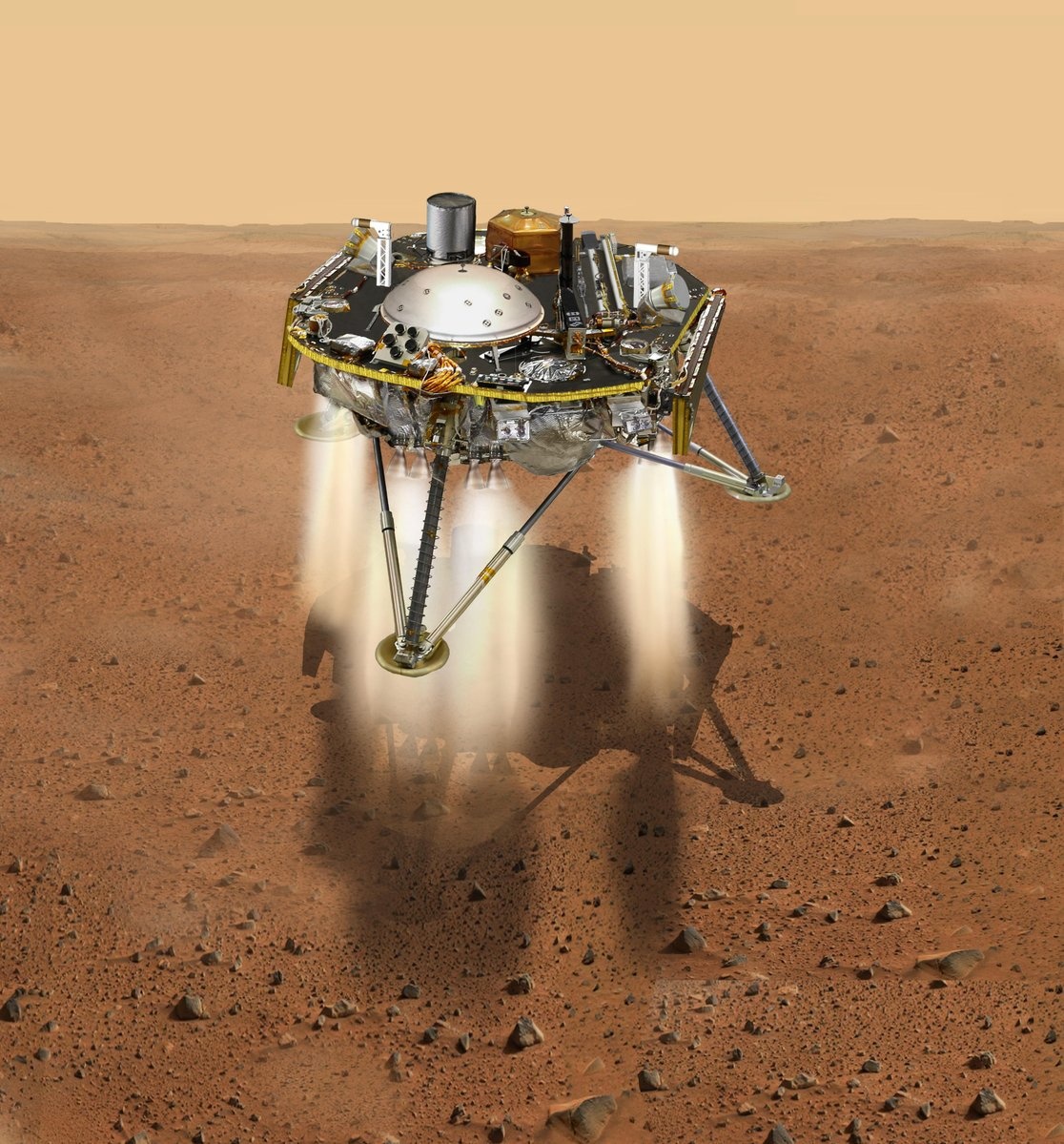 Apakah Mars Insight Probe mendarat tepat di tempat yang seharusnya di Mars?  - Quora