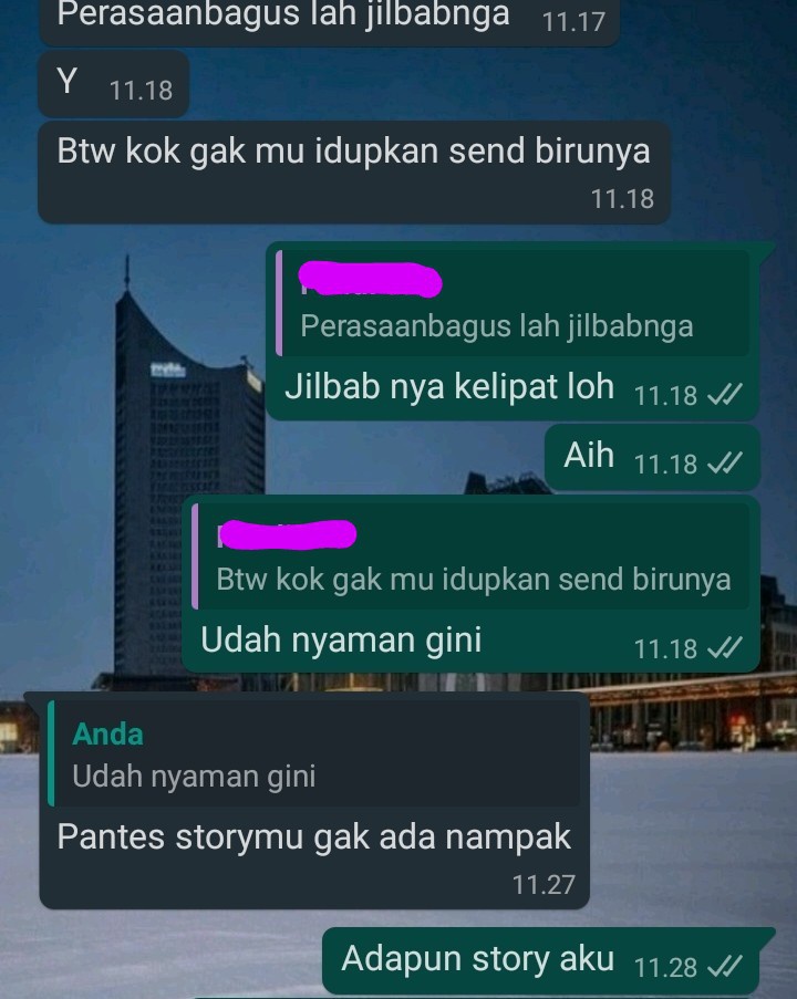 Apa alasan seseorang menyembunyikan status terakhir dilihat di WhatsApp? -  Quora