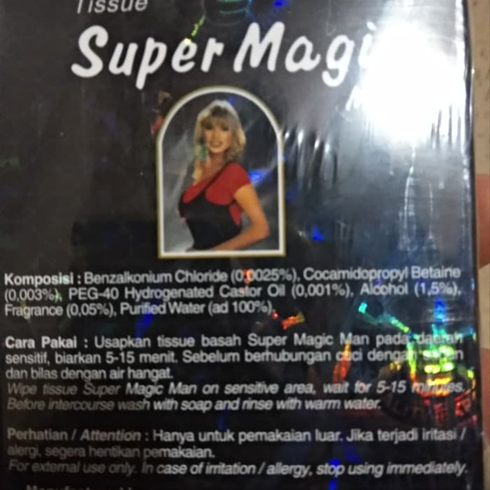 Informasi terlengkap tentang tissue super magic man premium gold 3 pieces. Apa Saja Efek Samping Menggunakan Tissue Magic Sebelum Berhubungan Seksual Quora