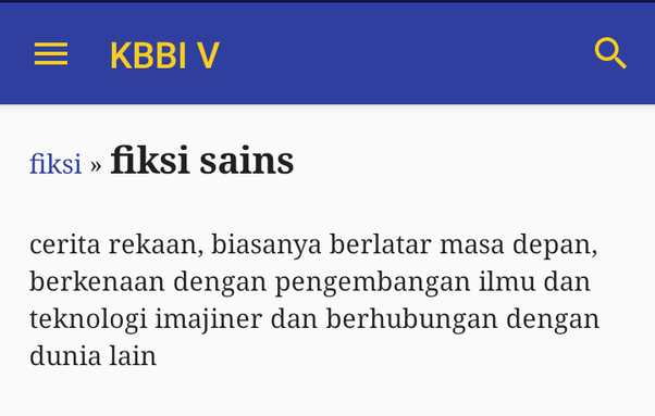 Sign up for expressvpn today we may earn a commission for purchases using our links. Apa arti dari singkatan kata 'Sci-Fi' ? - Quora