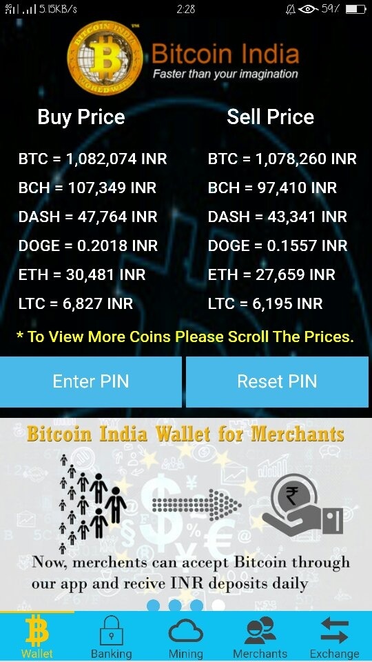 With over 500,000 confirmed users, the buyucoin android app is the best cryptocurrency exchange app, enabling users to securely store, buy, and sell cryptocurrencies in inr or fiat currency. What is the best platform to buy cryptocurrency in India ...