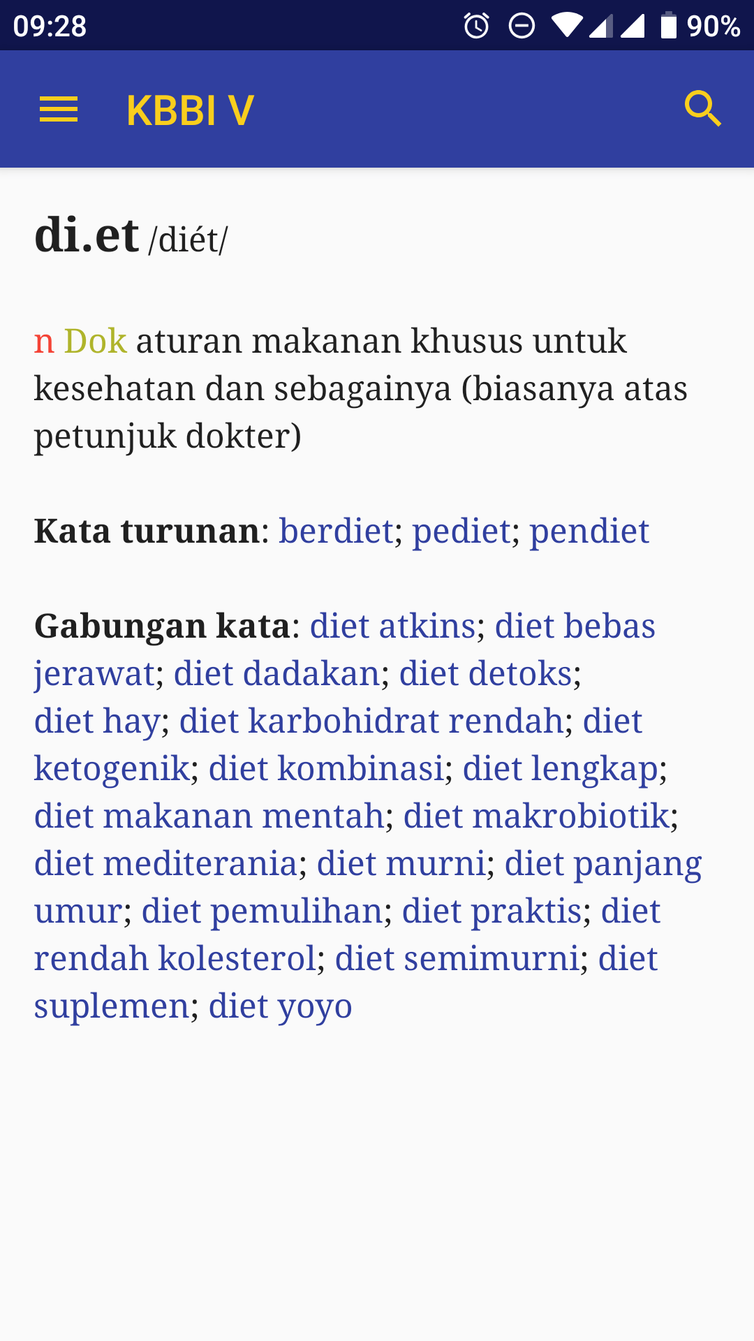 Apa lawan kata diet? - Quora
