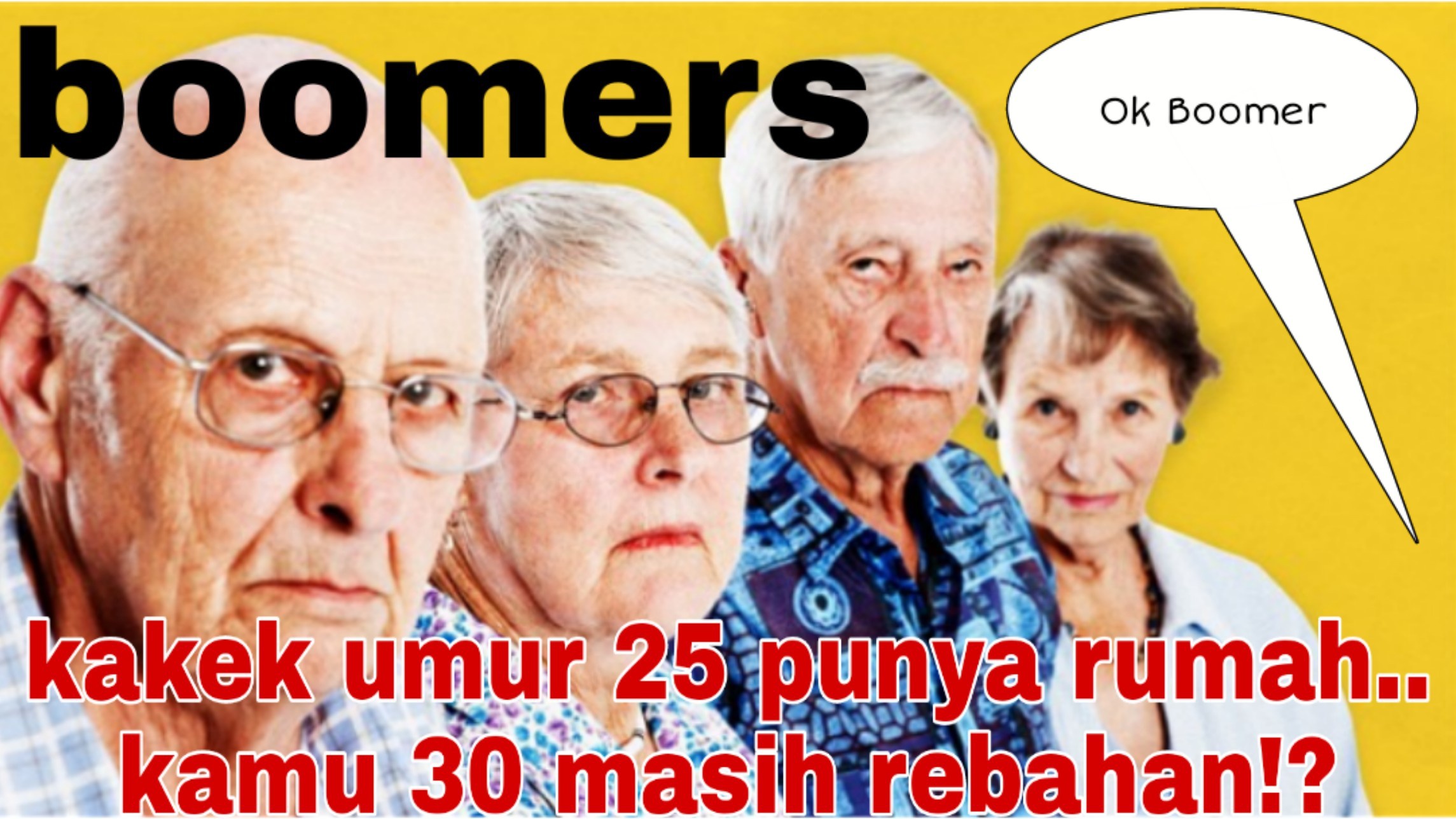 Apa arti istilah &lsquo;boomer&rsquo; pada; ok boomer, whats up boomer, am i a boomer?  - Quora