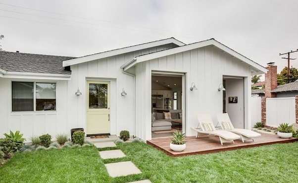 Instead, hanging it outside of the frames or a couple of inches below the ceiling, will give the room a spacious look. Which Exterior Color Makes A House Look Bigger Quora