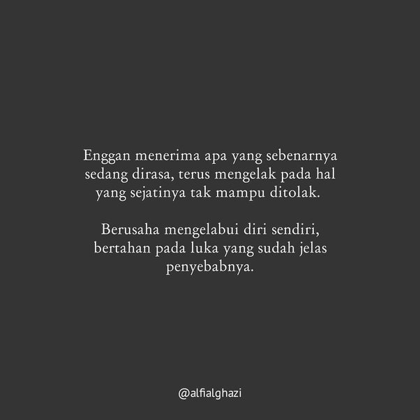 Bagaimana cara pria menyembunyikan rasa sakit hatinya? - Quora