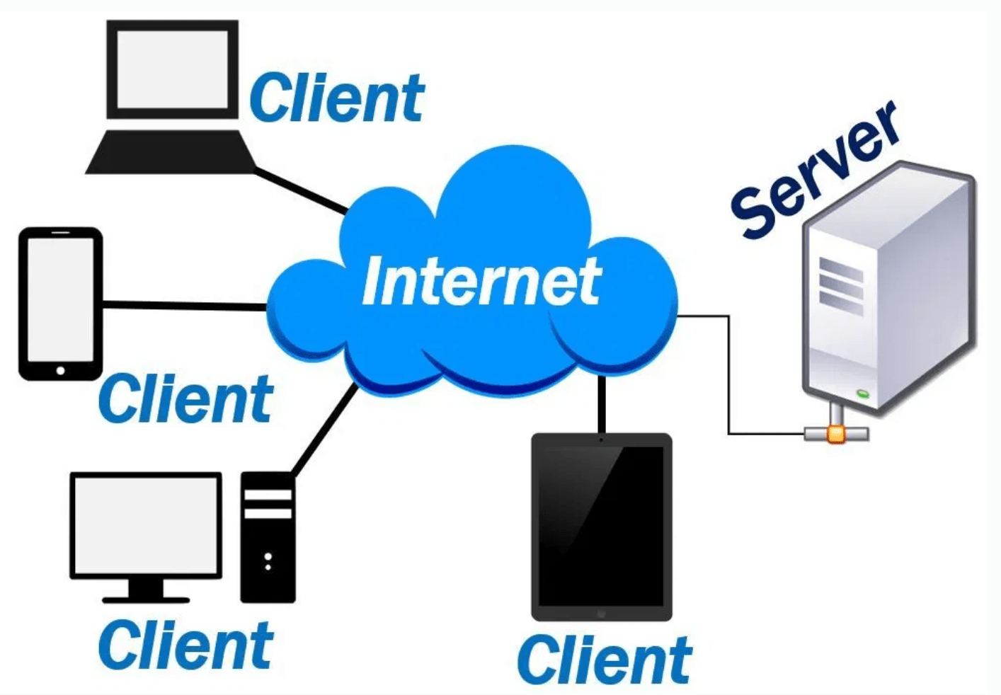 Apa perbedaan antara jaringan dan server? - Quora