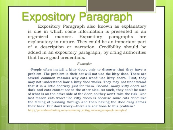 Menurut collins dictionary, analytical sendiri ialah an analytical way of the purpose of the analytical exposition text is to persuade the reader that there is something. What are some examples of an expository paragraph? - Quora