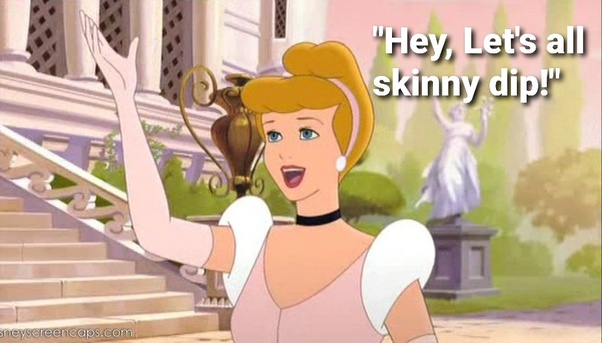 I wear a bandeau top, which has no straps around my shoulders. Have You Been Caught Skinny Dipping Quora