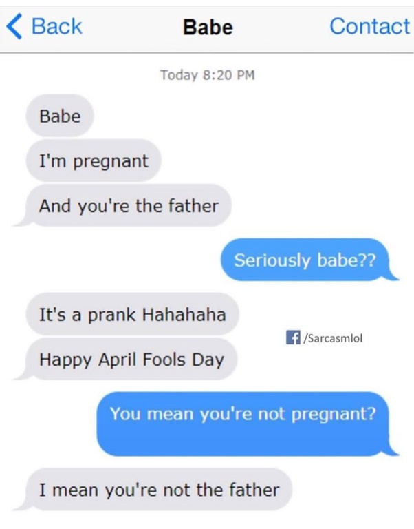 Check spelling or type a new query. What Are The Best April Fools Day Jokes Of All Time Quora