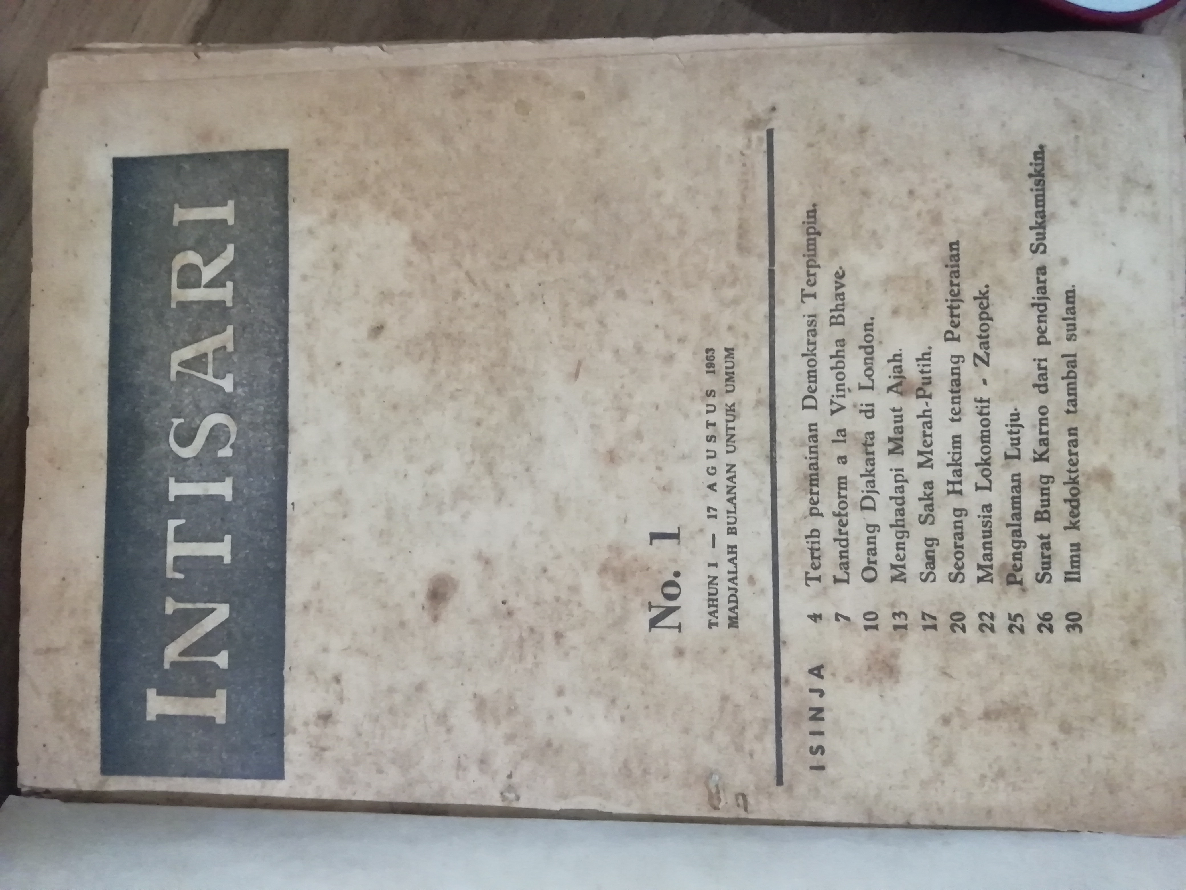 Tahukah dan pernahkah anda membaca majalah intisari? Apa yang menarik dari  majalah bulanan ini? - Quora