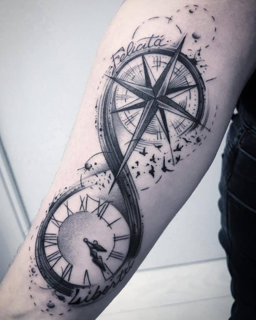 This tattoo reminds you never to give up, and never let the troubles in . What Does An Infinity Symbol Tattoo Mean Quora