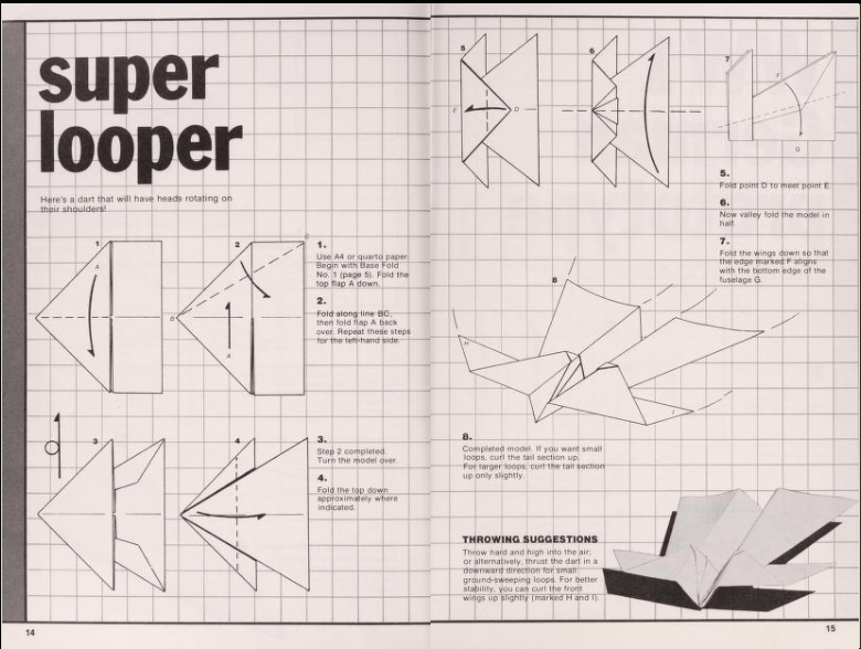 Check out these great posts that show you how to make paper airplanes! How To Make A Paper Airplane That Loops Quora