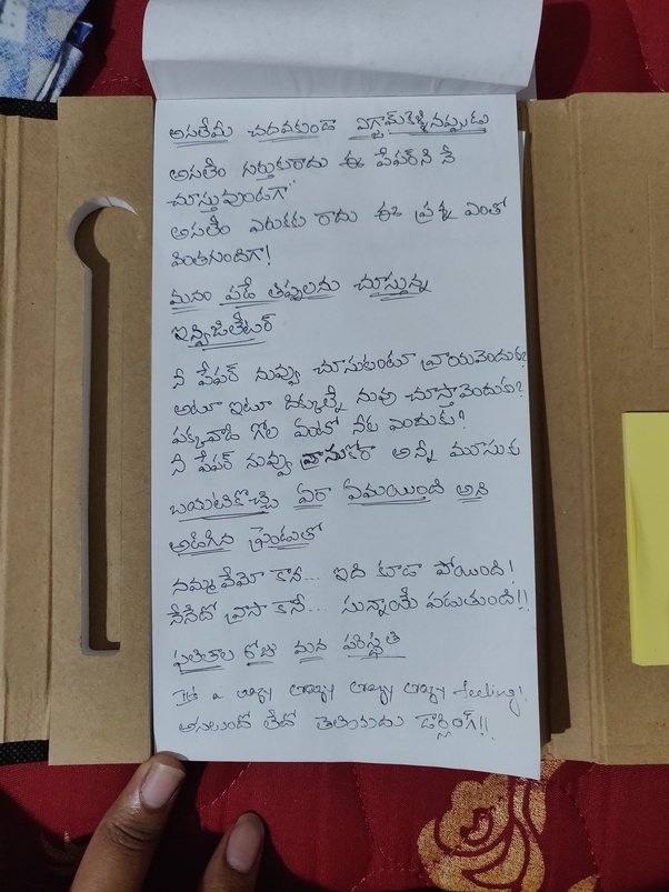 You must give a brief of the problem statement or a quick idea of. Official Letter Writing In Telugu Letter