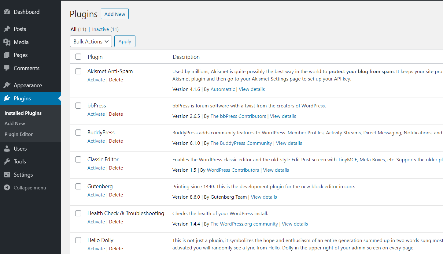 You should be able to access phpmyadmin directly from your cpanel dashboard. How To Deactivate Wordpress Plugins In Bulk 6 Methods Quadlayers