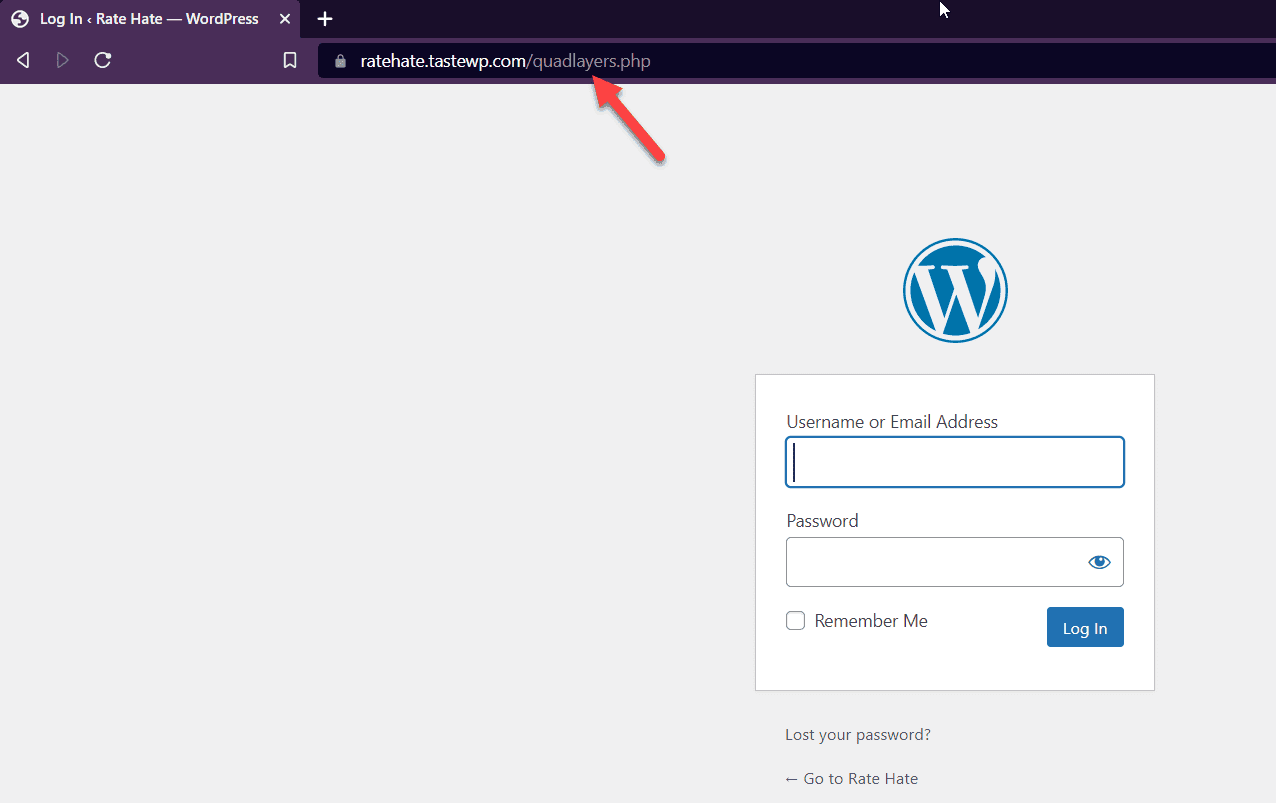 How To Change Wordpress Login Page Url Quadlayers
