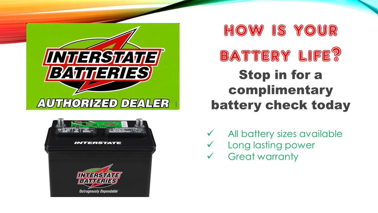 We install america's most trusted auto battery*—diehard! Battery Service