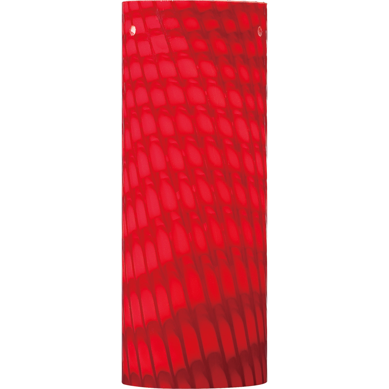 GS-310, Red Frit Glass Cylinder Shade - QuantaLight