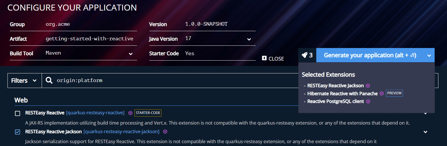 Quarkus - Getting Started With Reactive