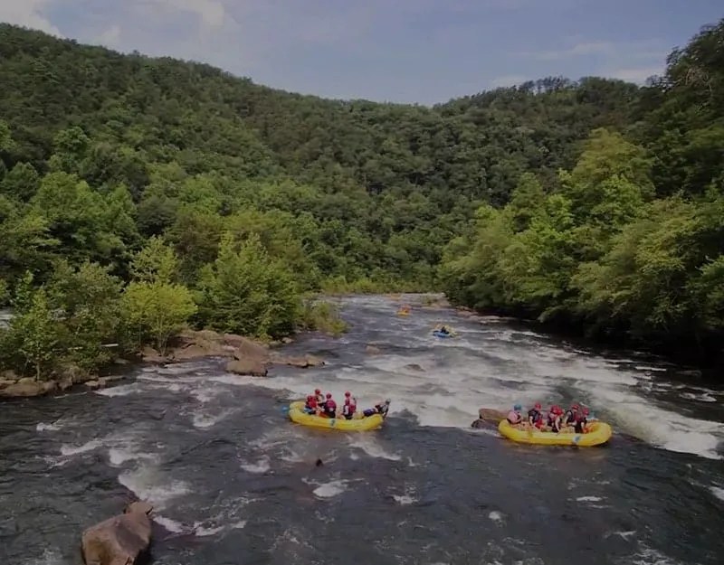 Image Experience thrilling whitewater rafting with stunning scenery of the smoky mountains ideal for families and visitors . White Water Rafting Tennessee Summer S Perfect Trip Rafting Near Me
