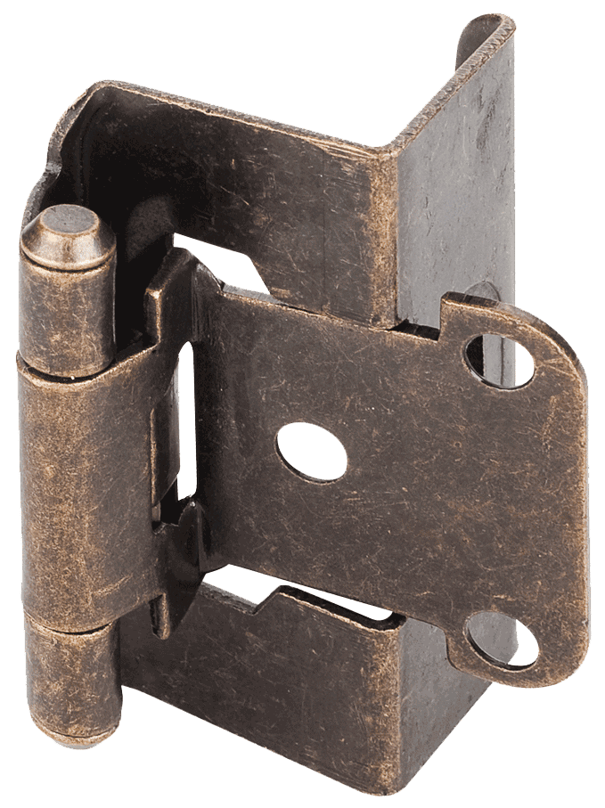 This is typically the least expensive . 1/2 Overlay Full Wrap Hinge - 100 Count Full Wrap 3- Hole