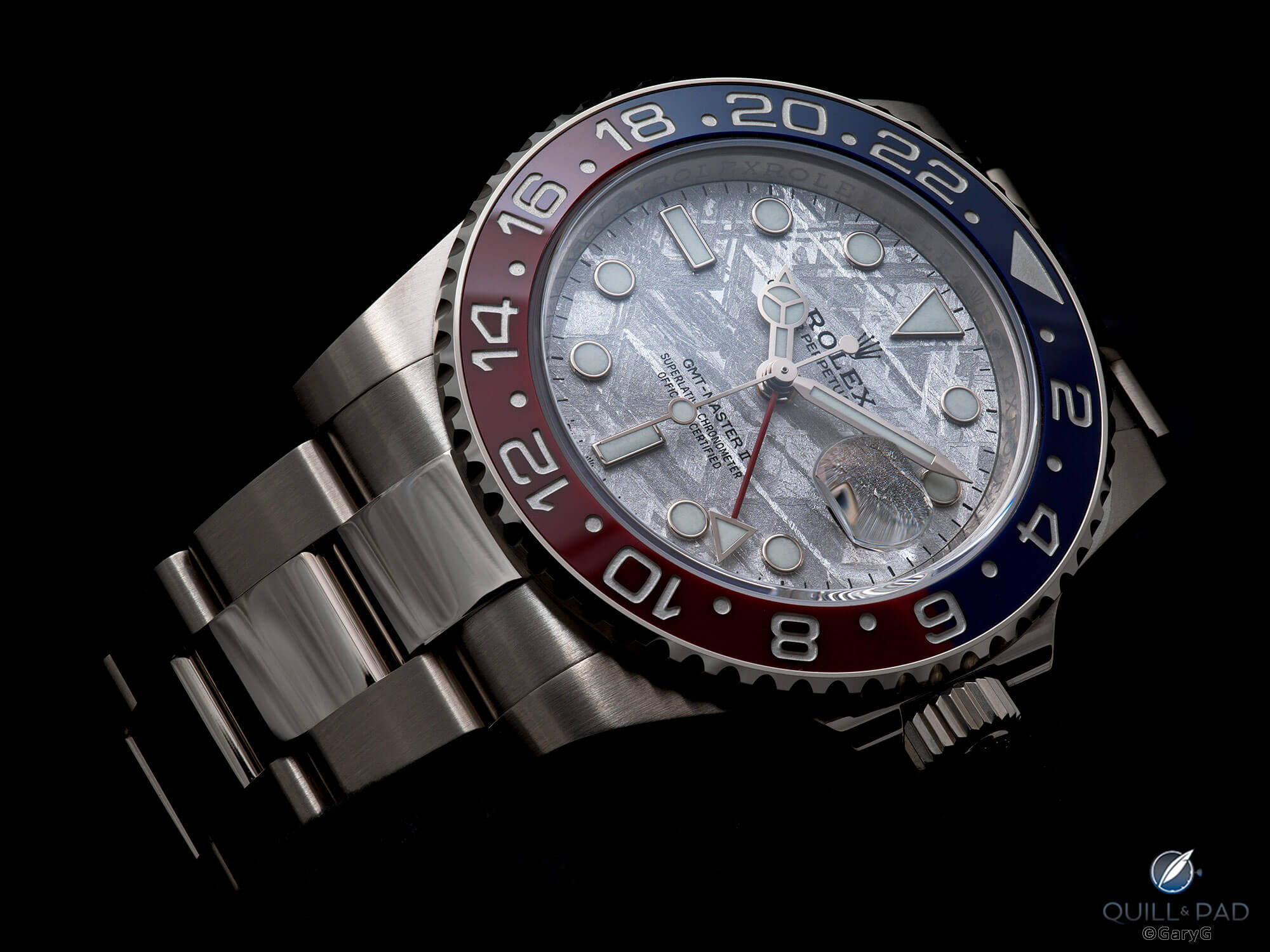 Behind The Lens Rolex Gmt Master Ii Meteorite Where Global Travel Meets Outer Space Quill Pad