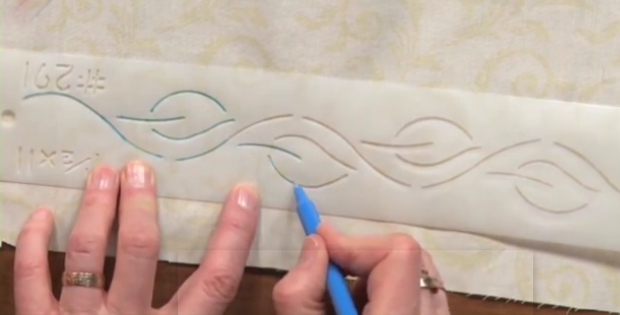 how to use quilting stencils to get design repeats and shapes quilting cubby