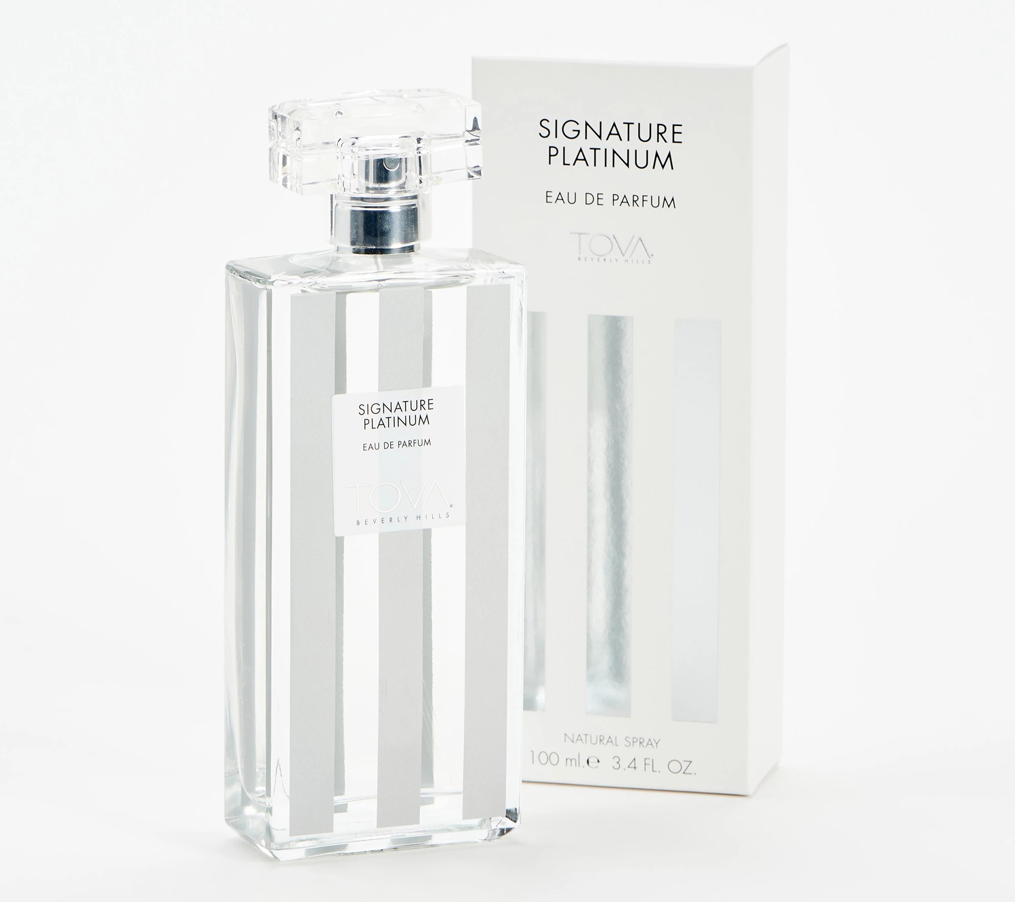 Provocative, clean sensuality and lightly floral, this special edition contains a full 32.5% of botanical essential oils resulting in a sparkling fragra. Tova Signature Platinum 3 4 Oz Eau De Parfum Qvc Com