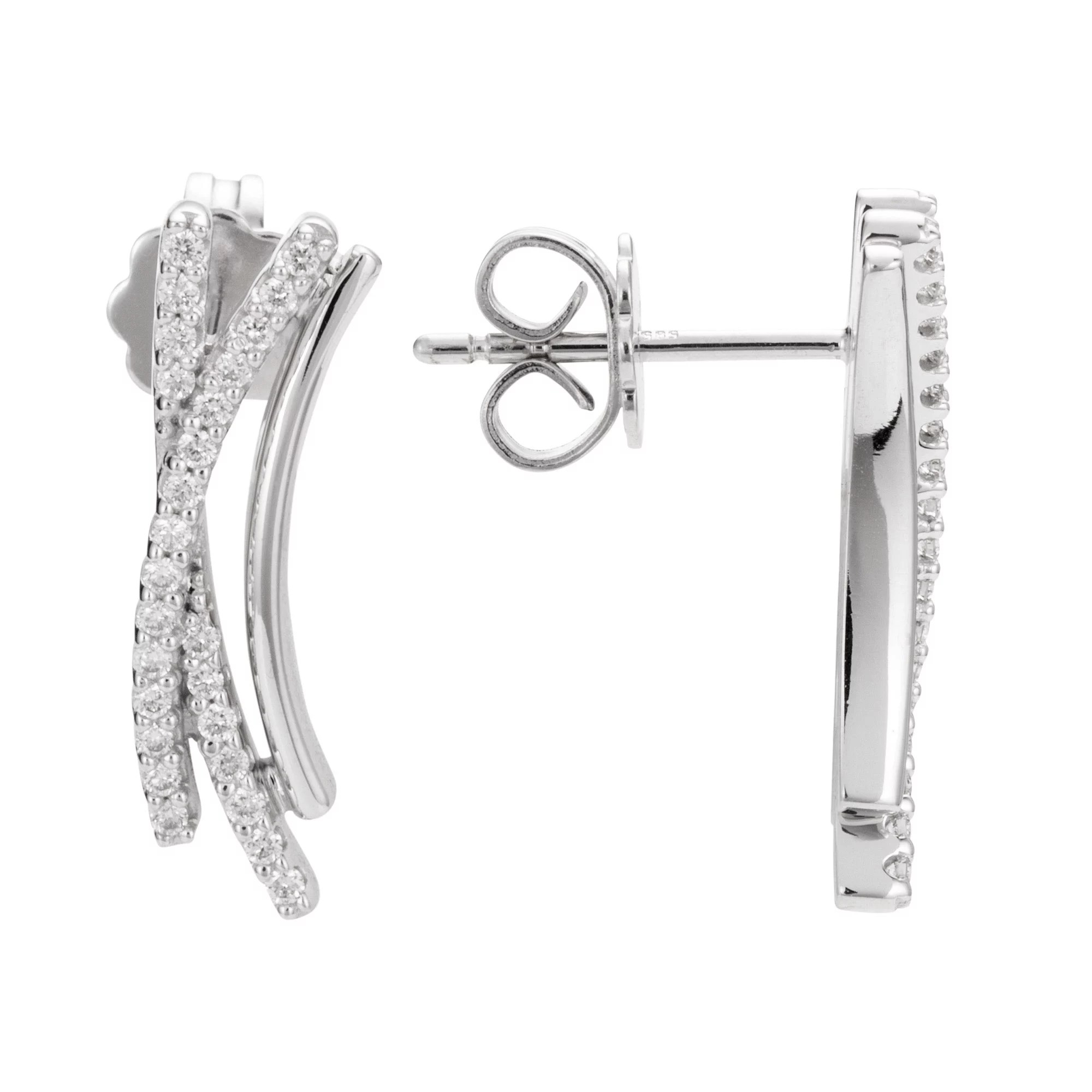 Ohrstecker royal siam 925 silber citrine granate. Ohrstecker 52 Brillanten zus. ca. 0,25ct WeiÃ/SI WeiÃgold