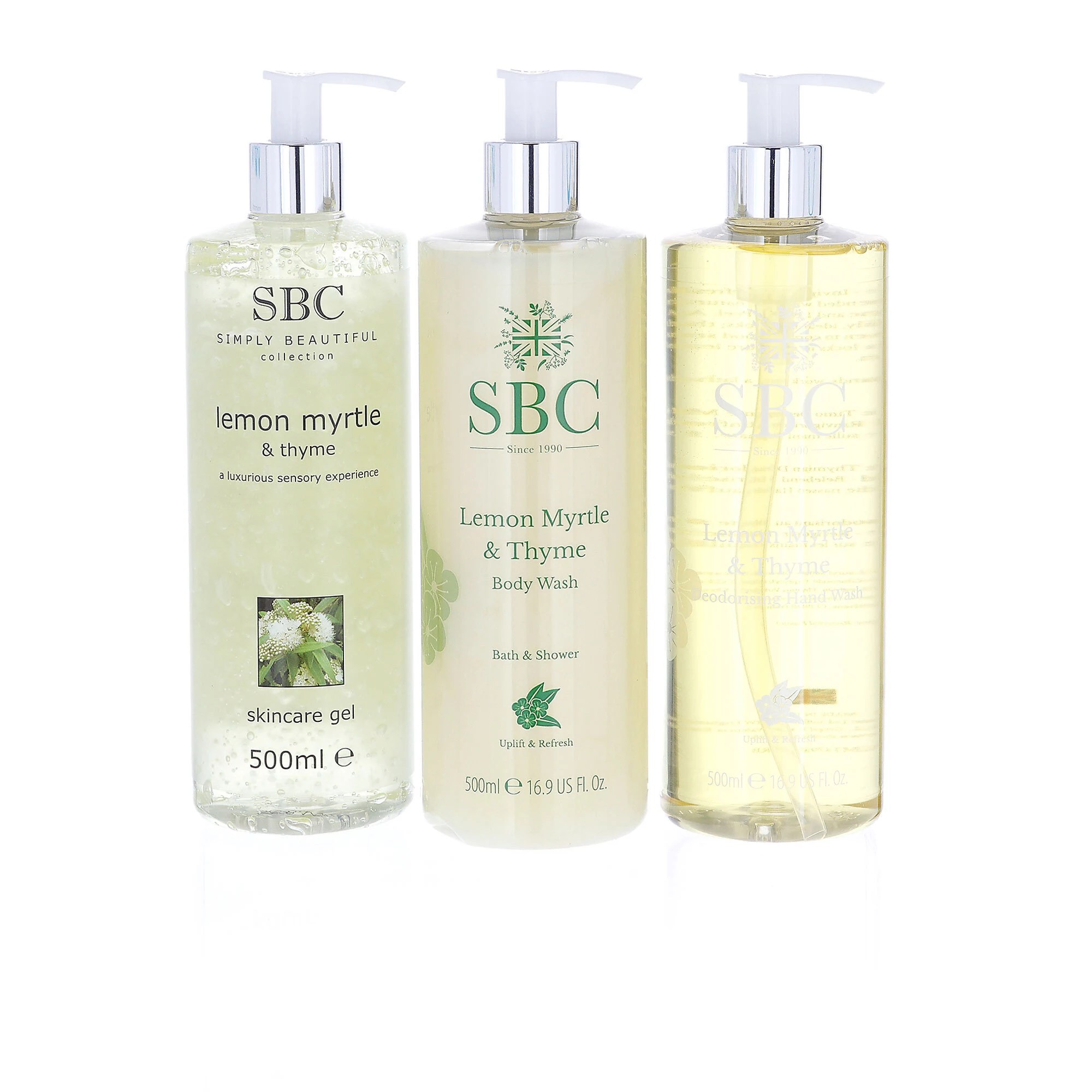 Sbc Lemon Myrtle & Thyme: Kit 3 Prodotti - Qvc Italia