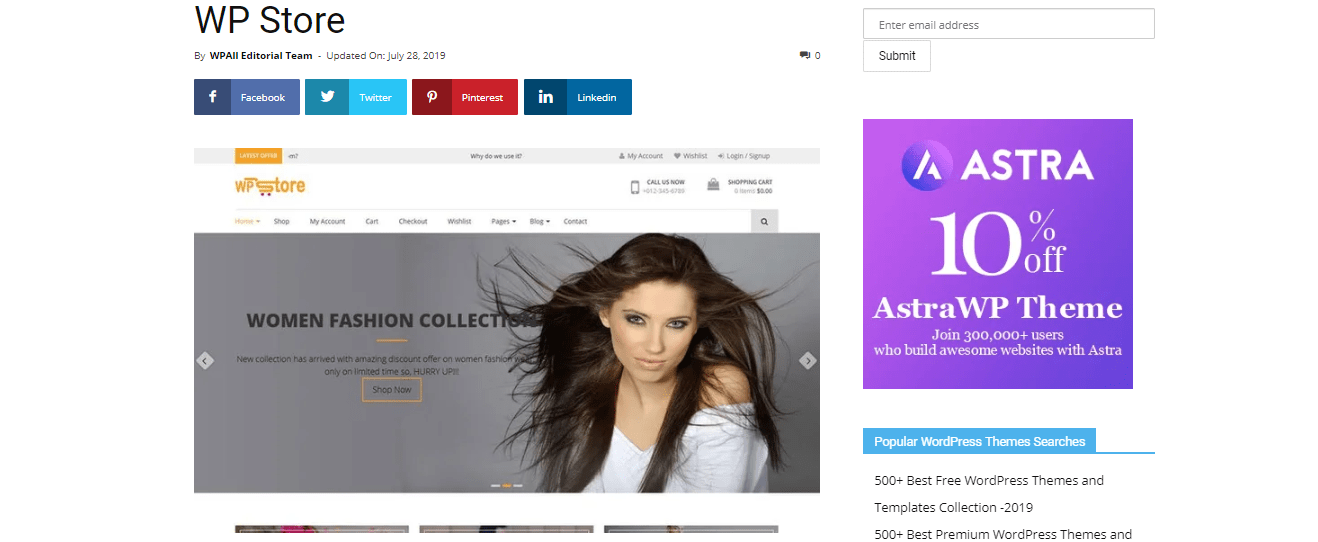 Minimarket themes bonus free 1. 15 Template Toko Online WordPress Terbaik & Gratis - Qwords