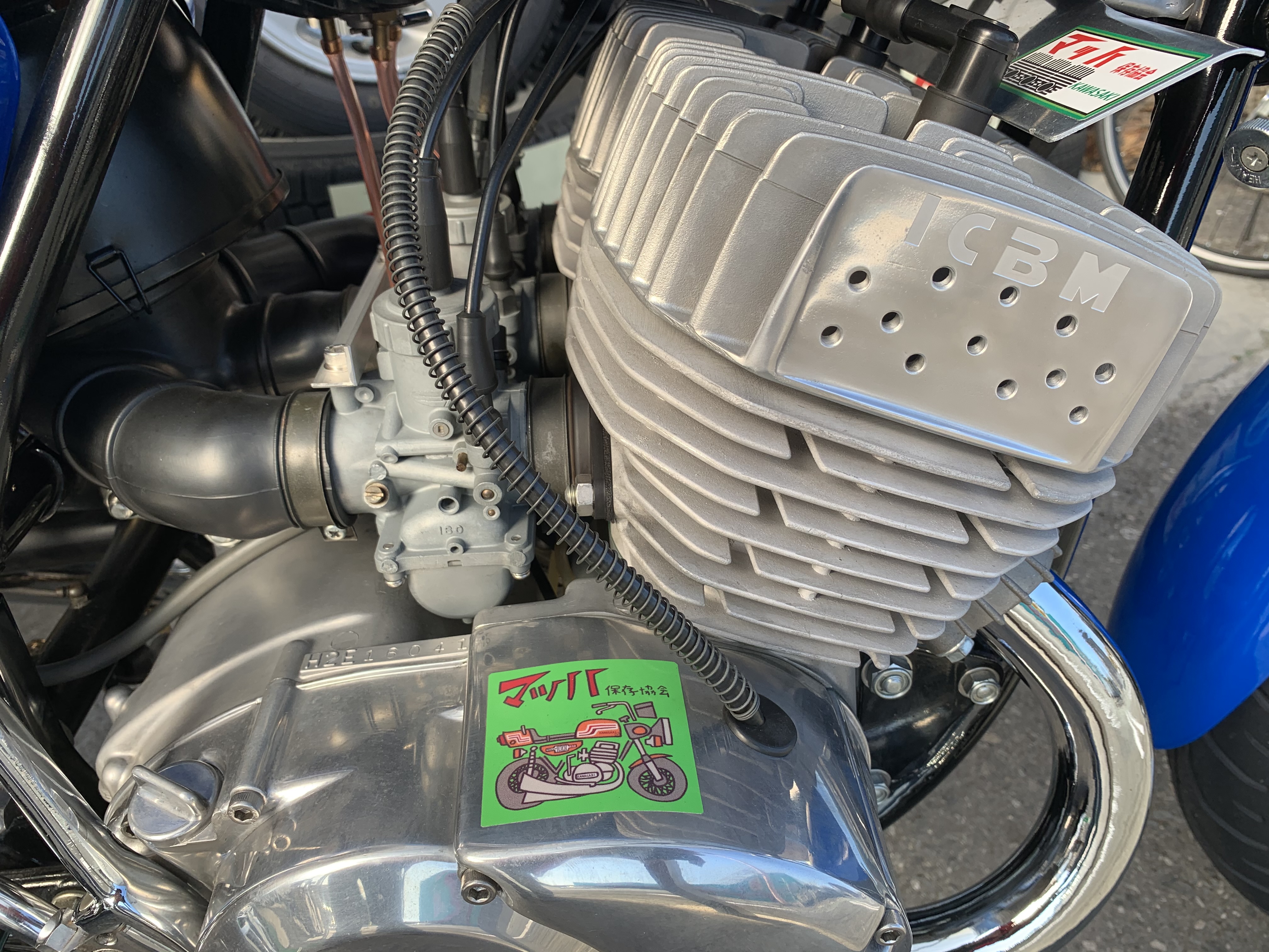 カワサキ マッハIII 750SS H2 用 ステアリングダンパー 純正品 【公式