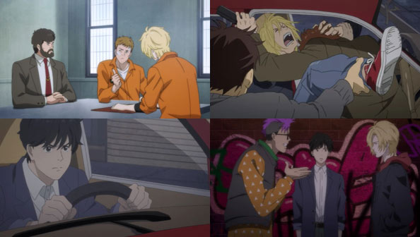 Banana fish anime, boy drawing, noragami. Banana Fish 05 No More Quitting Rabujoi An Anime Blog