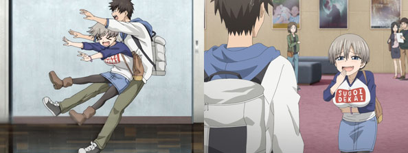 Season 2 will be directed by kazuya miura with the same&nbsp;. Uzaki Chan Wa Asobitai 01 First Impressions Super Huge Fun Rabujoi An Anime Blog