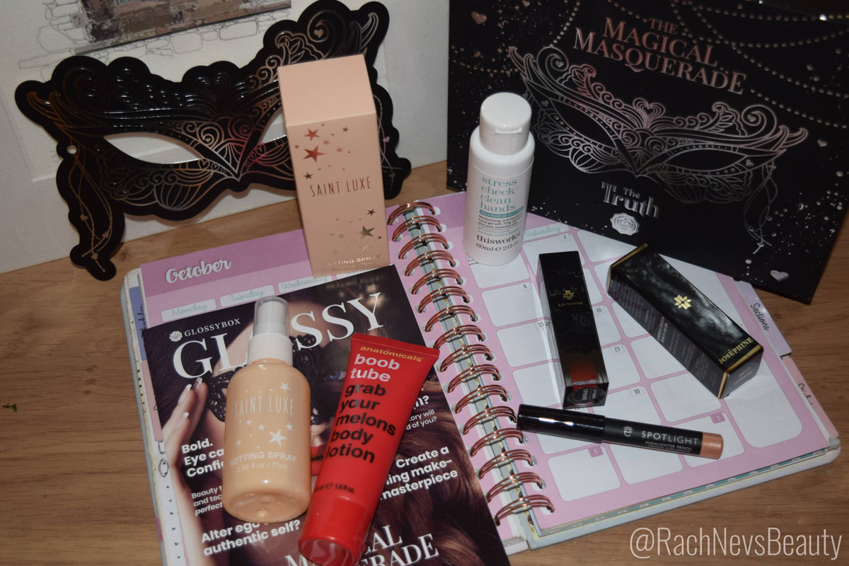 Au prix de 70 € seulement, c'est le calendrier de l'avent beauté qu'il faut commander. Glossybox Uk October Subscription Box Review Rachnevs Beauty Fashion And Lifestyle Blog