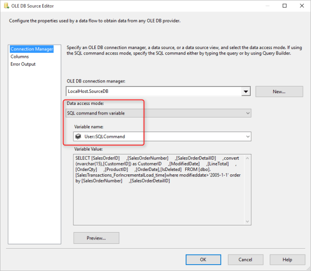 SSIS Incremental Load With Datetime Columns RADACAD