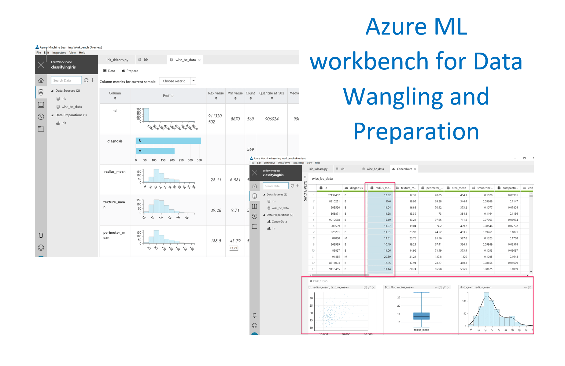 azure machine learning workbench