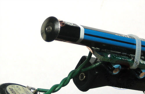 Подключение к плате с помощью медной ленты звук рисующего карандаша