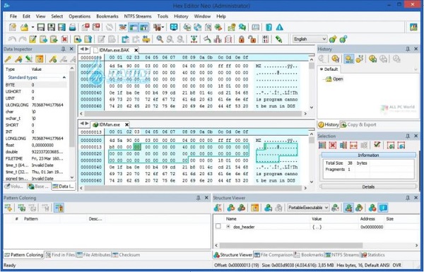 You can open files through drag and drop method. Hex Editor Neo Ultimate 2021 V6 54 Free Download