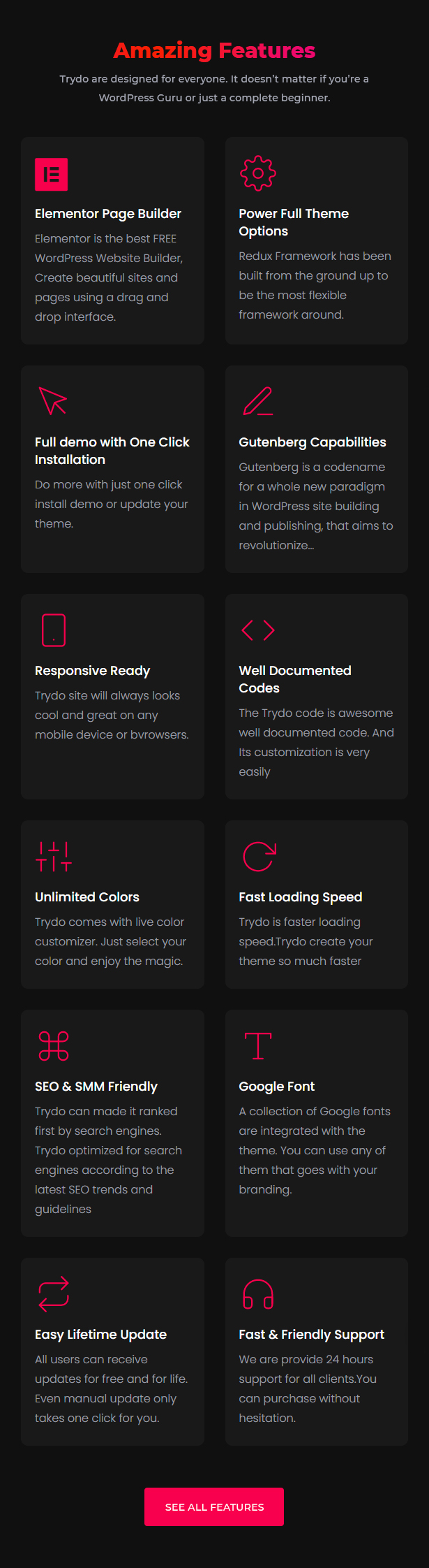Trydo - Creative Agency & Portfolio WordPress Theme - 11