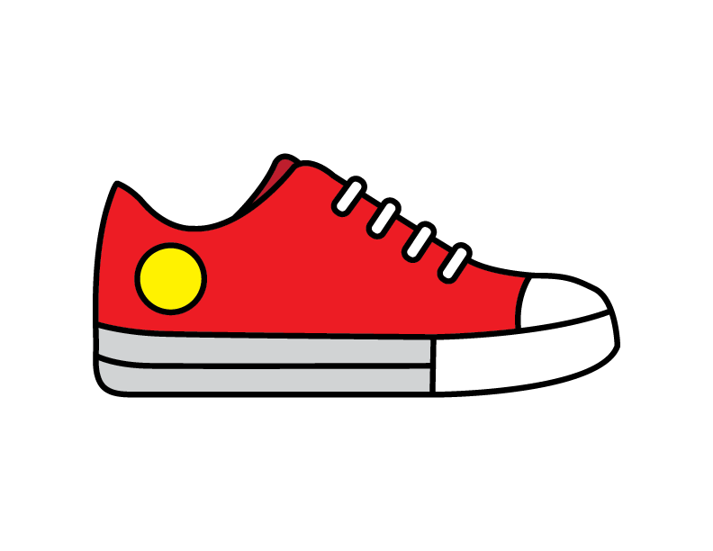 Use curved lines to outline the basic shape of the shoe. How To Draw Sneakers Canvas Shoes Step By Step Chuck S Converse Drawing Guide Rainbow Printables